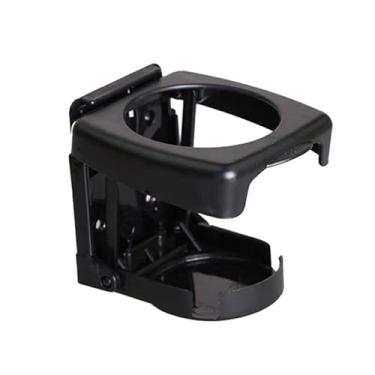 Imagem de Generic Suporte de copo para assento de carro – Suporte universal de bebidas para copos/garrafas, serve na maioria dos veículos (3 cores) (preto)