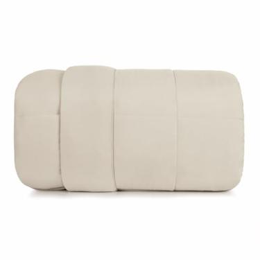 Imagem de Edredom Toque Acetinado Soufflé - Bege Delavé Casal