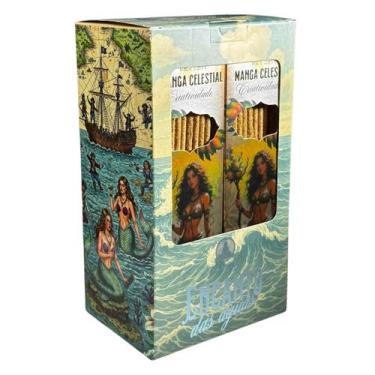 Imagem de Incenso Vila Zen Linha Encanto das Águas 0% Carvão 12Cxs 8Vr Modelo:Ma