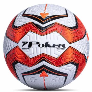Imagem de Bola Poker Futebol Society Fusionada Semi Pro Apex Tech