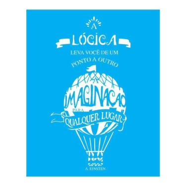 Imagem de Stencil Tamako A Lógica Leva Você - 20X25Cm - Ref B183