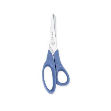 Imagem de Tesoura Multiuso Aço Inox Cabo Plástico Destro Easy Cut Azul 7 1/2 Mun