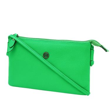 Imagem de Bolsa Feminina Transversal De Couro Mariart Onix