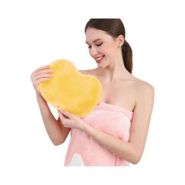 Imagem de Tapete De Banho Antiderrapante De Silicone Com Escova Esfoliante E Ven