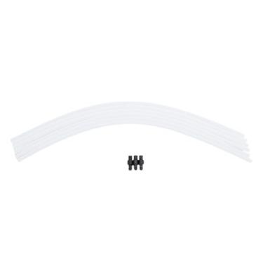 Imagem de GLOGLOW Mangueiras de Tubos de Leite, Silicone de Qualidade Alimentar, Conjunto de Substituição de Fácil Manutenção, 6 Mangueiras de Tubos de Leite para Máquina de café, Comprimento de 38 Cm