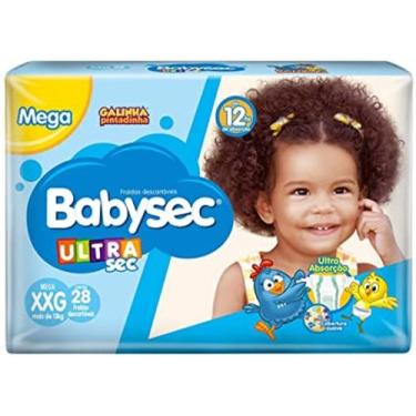 Imagem de Fralda baby sec mega xxg/28 - Babysec, XXG, 28