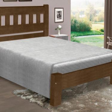 Imagem de Cama Queen Size Marrocos de Madeira Maciça Angelim Imbuia