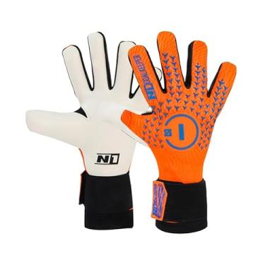 Imagem de Luva de Goleiro Profissional N1 Scorpius (Laranja, 9)