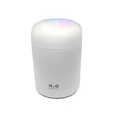 Imagem de Umidificador H2o Lumen Difusor Usb 300ml Led Branco
