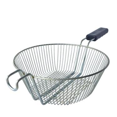 Imagem de CESTO PARA FRITURA 26,3x10CM TFRE3 TFRG3 ARAMADO CESTO FRITURA CESTINH