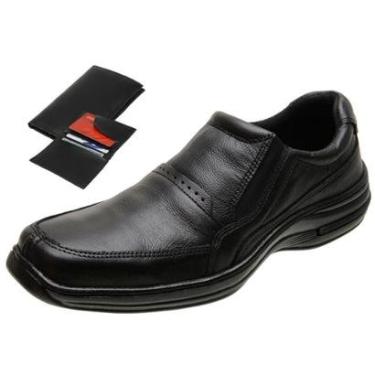 Imagem de Sapatenis Masculino Moderno Solado Ortopédico Com Carteira Masculina-Masculino