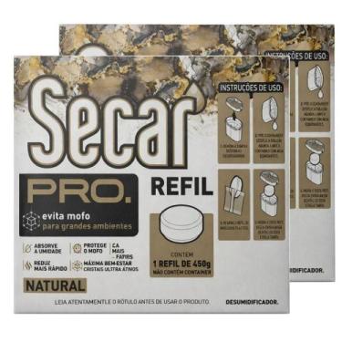 Imagem de 12 Refis Para Anti Mofo Secar Container Pro Durável 450G