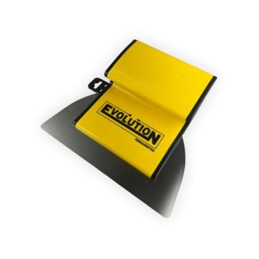 Imagem de Desempenadeira Flexível Em Aço Inox Evolution Para Massa Corrida Gesso