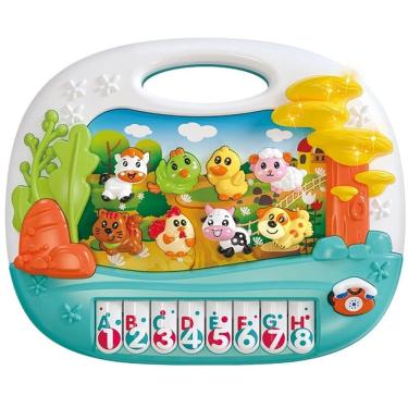 Imagem de Brinquedo Educativo Musical Fazendinha DM TOYS DMT6897