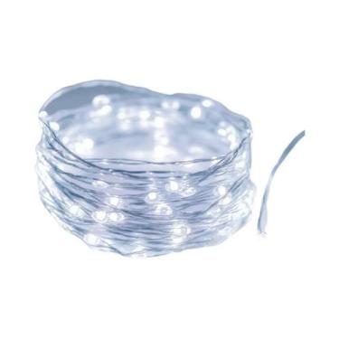 Imagem de Luzes De Fada LED Operadas Por Bateria Com Fio De Cobre Para Decoração