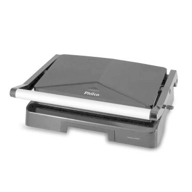 Imagem de Grill E Sanduicheira Press Diamante 1000W Philco Preto Pgr07p 110V