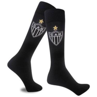 Imagem de Meião Futebol Salão Campo Atlético Mg Infantil Juvenil Galo