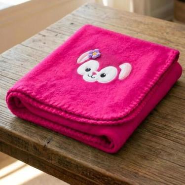 Imagem de Toalha Banho Infantil Grande SOFT Bichinhos desenhos com abas em relev