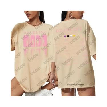 Imagem de Camiseta Unissex Oversized De Algodão Preta Com Estampa Gráfica World 