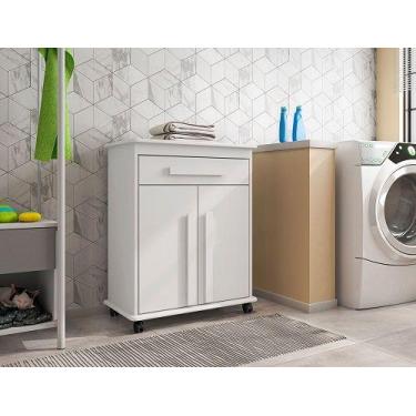 Imagem de Armário Multiuso Chile Branco - RV Móveis