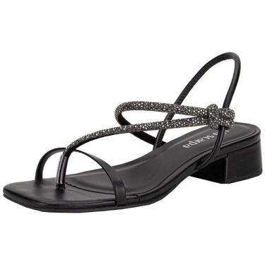 Imagem de Sandália Feminina Salto Grosso Via Scarpa 177018828