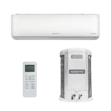 Imagem de Ar Condicionado Split Hi Wall Agratto Zen Top Inverter 24.000 Btus Frio 220V R-32