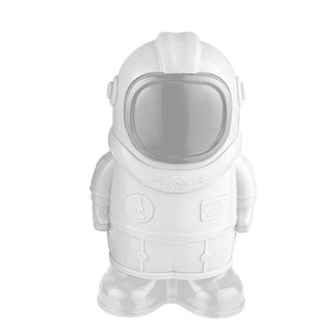 Imagem de Apontador Duplo com Borracha Tris Astro para Lápis Comum e Jumbo com Tampa em Formato de Astronauta Branco