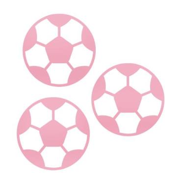 Imagem de Adesivo Vinílico Bolas de Futebol  Decoração Fácil e Rápida - Deliquad