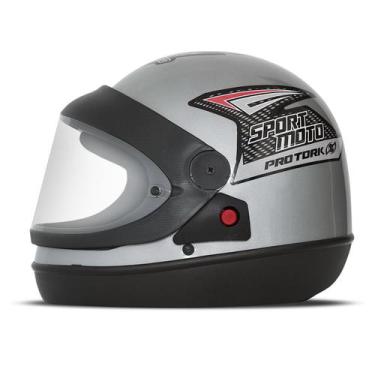 Imagem de Capacete Sport Moto Automático Pro Tork Fechado Feminino Masculino Seg