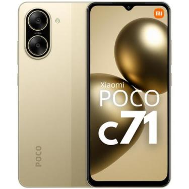 Imagem de Smartphone Xiaomi POCO C71 128GB 8GB RAM BOOST Câmera dupla 50MP Celul