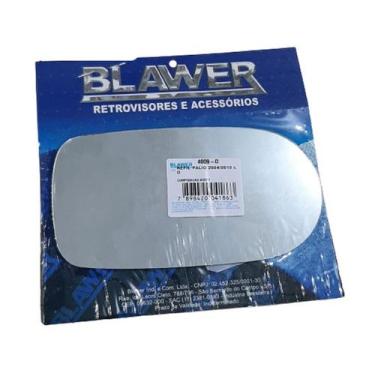 Imagem de Lente Espelho Refil Retrovisor Palio 2004 a 2010 Direito - Blawer