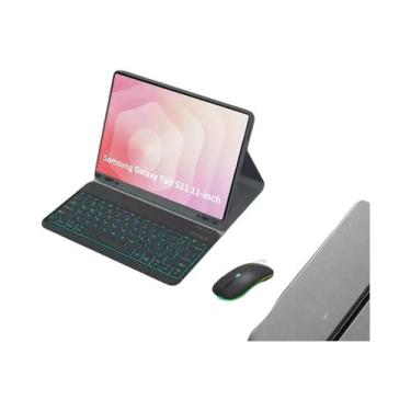 Imagem de Capa Com Teclado Bluetooth Sem Fio Para Samsung Galaxy Tab S11 2025 De