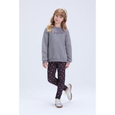 Imagem de Conjunto Infantil Feminino de Inverno Moletom Bonjour-Feminino