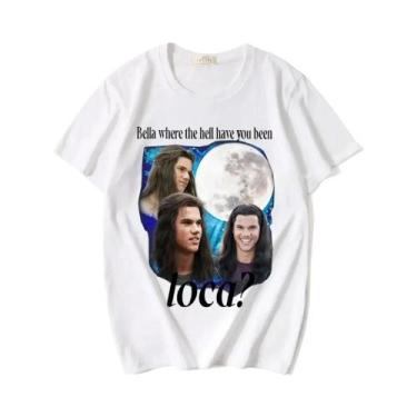 Imagem de Camiseta Masculina E Feminina Bella Jacob Black Twilight Saga 90s Movi