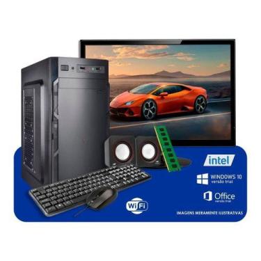 Imagem de Computador Completo I7 4 16Gb Ram Ssd 480Gb Monitor 20 Wifi - PRIME SH