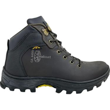 Imagem de Coturno Masculino Adventure em Couro Passeio Trabalho Trilha Tratorado Bull Terrier Valmet