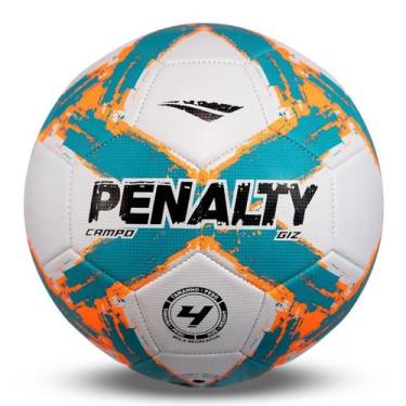 Imagem de Bola De Campo Penalty Giz N4 Infantil XXV, Branco, Azul