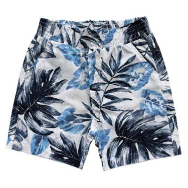 Imagem de Bermuda Juvenil Look Jeans Estampado, 14