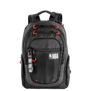 Imagem de Mochila De Costa 3 Compartimentos Notebook Nba Pro Sestini, Preto