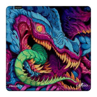 Imagem de Mousepad Gamer Fallen Cs:go Hyper Beast, Speed+, Grande 450x450mm - MP