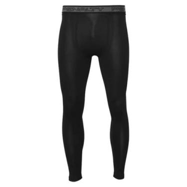 Imagem de Calça Masculina Penalty 3404689000 Compressão Skin 468, Preto, GG