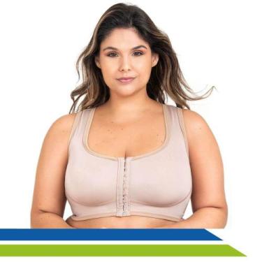 Imagem de Sutiã Plus Size Pós-Cirúrgico com Alça Regata 60109  New Form, Bege, 6