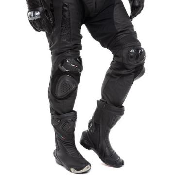 Imagem de Bota forza long rider racing antitorção - FORZA MOTO, ALL BLACK, 37BRA