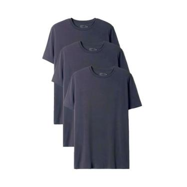 Imagem de Kit 3 Camisetas Masculinas Oficina Reserva Move Casuais Modal Confortá
