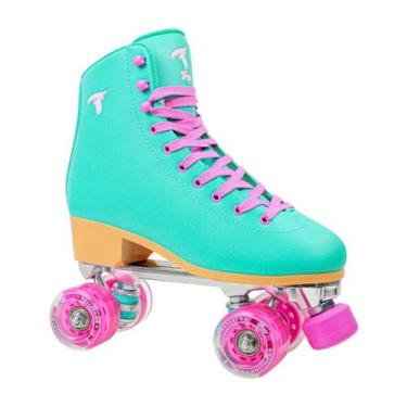 Imagem de Patins Quad Traxart Foxxy Verde Acqua- 58mm X 32mm Abec-9, 37