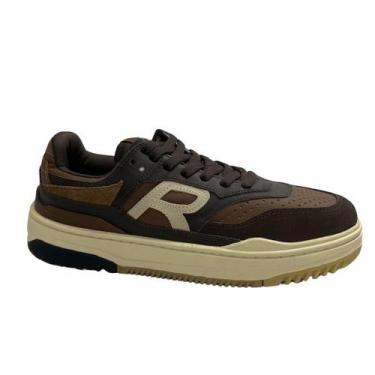 Imagem de Tênis Reserva Masculino R-Broox Coffe Bean Tan Cafe Pequi Castor Ocre,