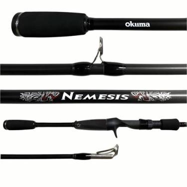 Imagem de Vara Pesca Carretilha Okuma Nemesis Carbono 6'0" 1,83m 4-8 Lbs Inteiri
