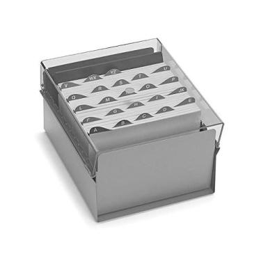 Imagem de Fichário de mesa 5x8 fume Acrimet