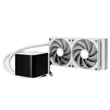 Imagem de Water cooler Tryx Panorama AIO, 240mm, Branco - L-P240N-DS2M-G0W