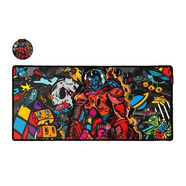 Imagem de Mousepad Gamer Pcyes Dr Kepler Extended 900x420mm DRK90X42